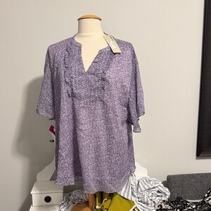 Furnex Lavender Floral Top